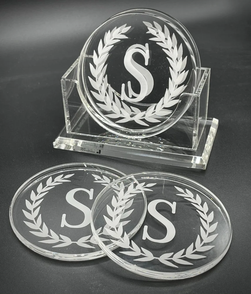 Clear Acrylic Laser Work