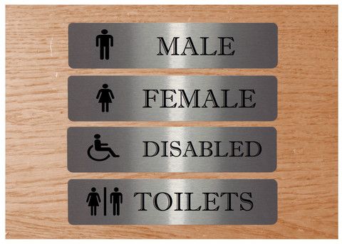 Toilet Sign